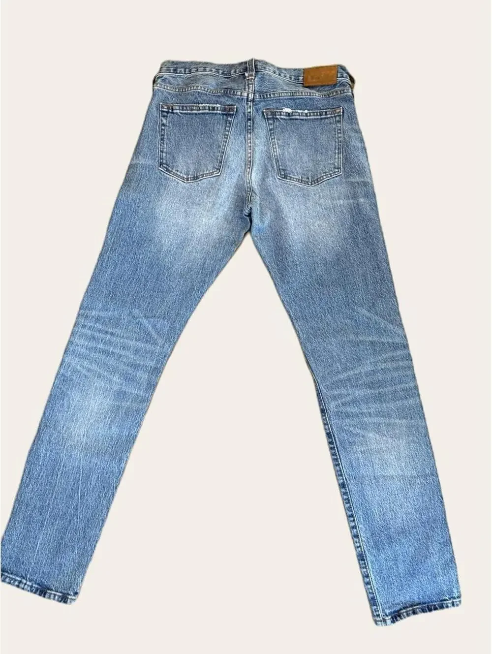 J.Crew Men's Slim Straight Blue Denim Jeans Size 28x32
